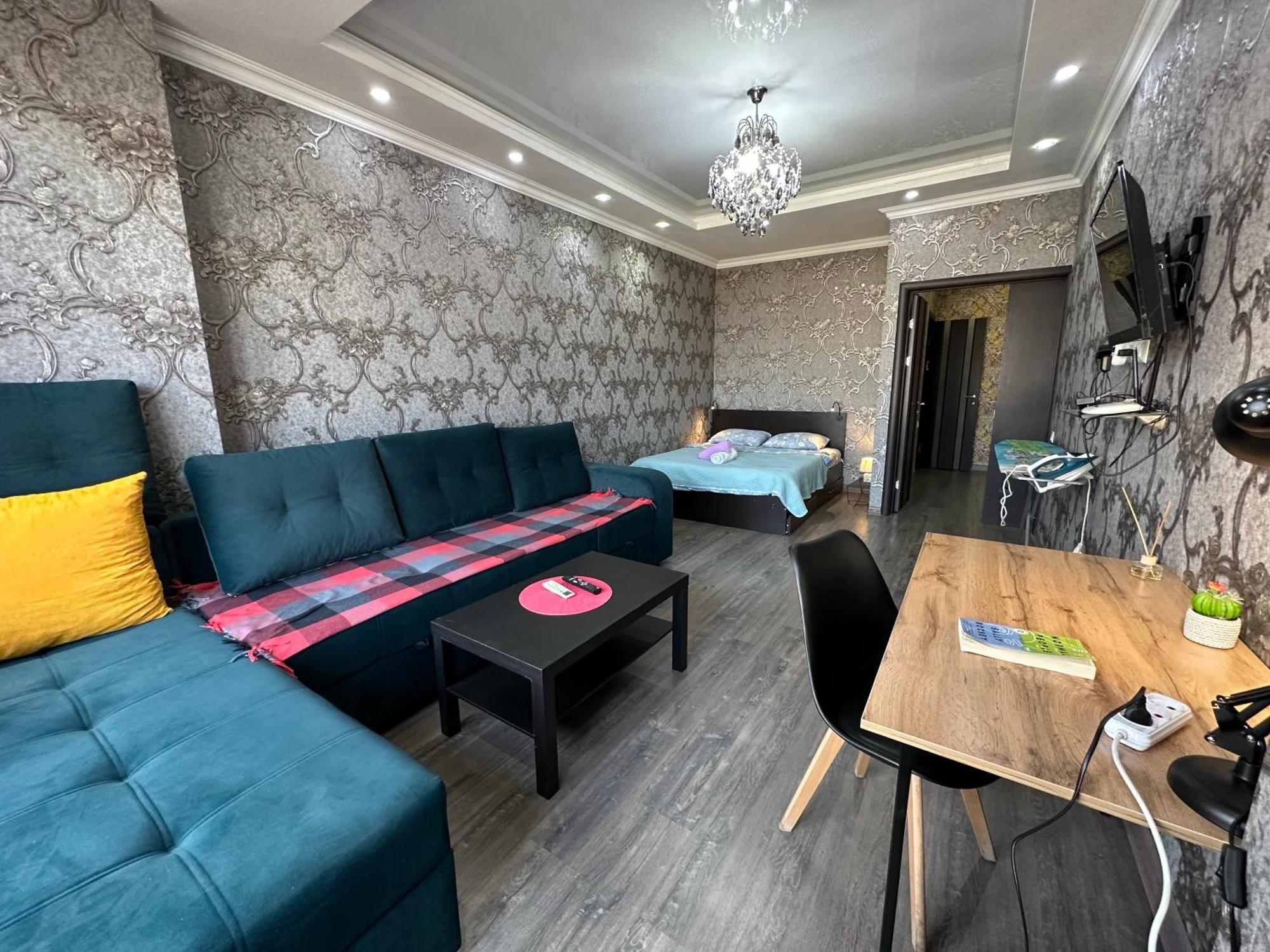 Apartment With City View On Sydykova St. 123 Bischkek Exterior foto