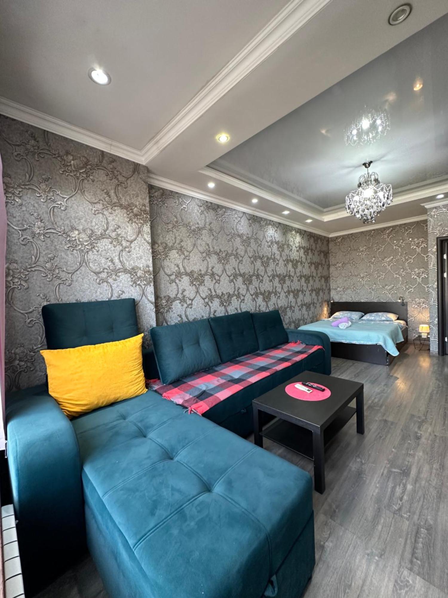 Apartment With City View On Sydykova St. 123 Bischkek Exterior foto